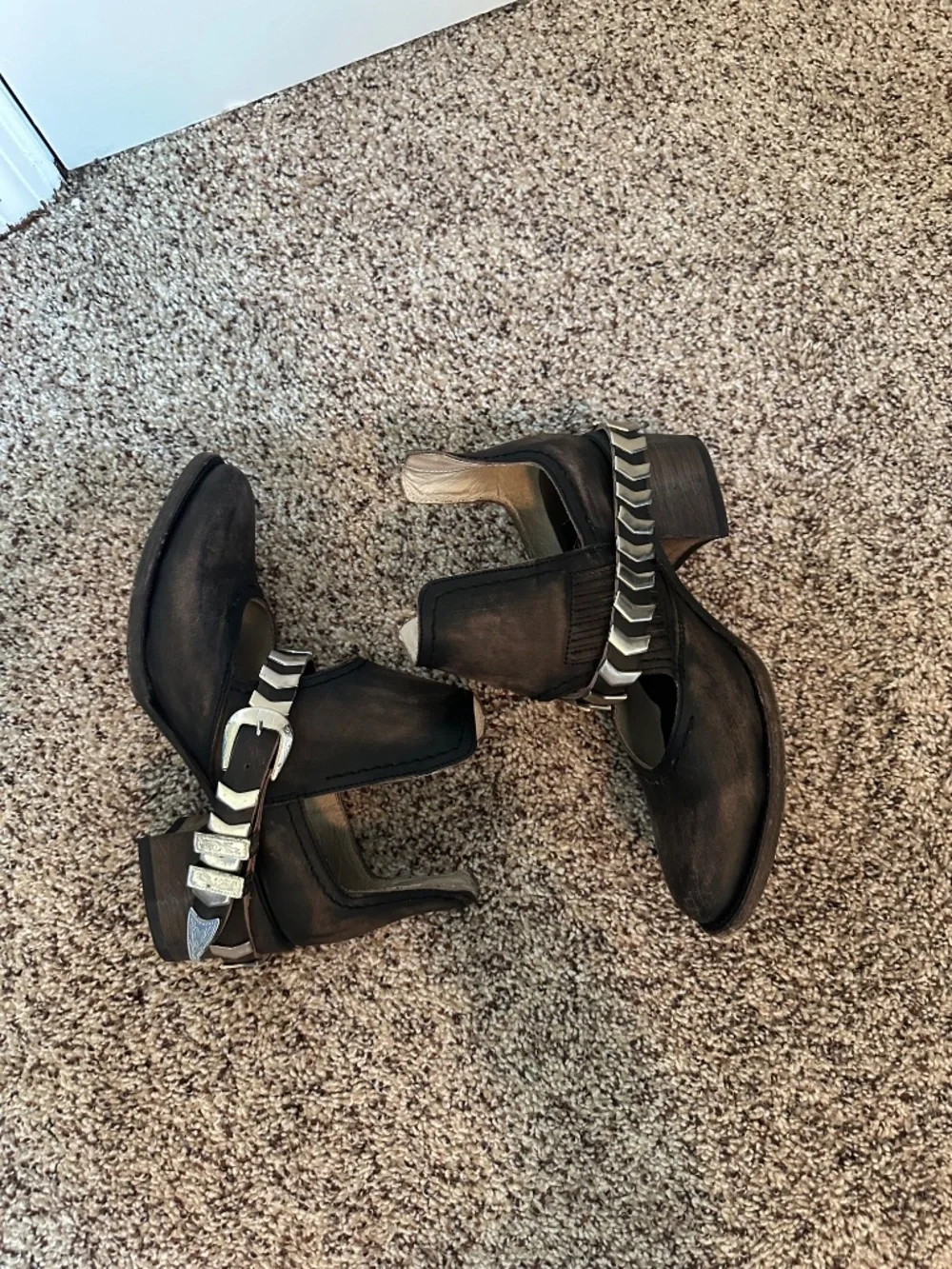 Blade Freebird Boots, Size 7, Brown/Black